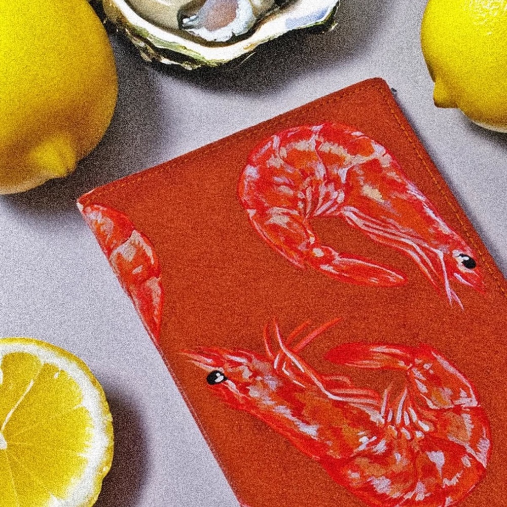 Prawn Cocktail - Pocket Book Wallet